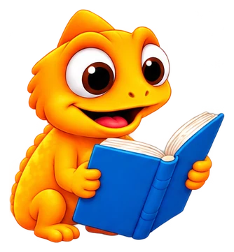 Abi reading a book