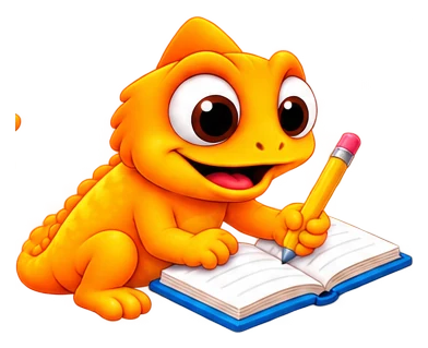 Abi writing in a workbook
